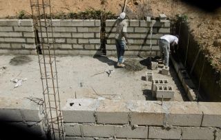Funderingen citerne