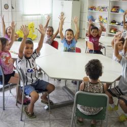 Brazilie kinderen kleuterklas