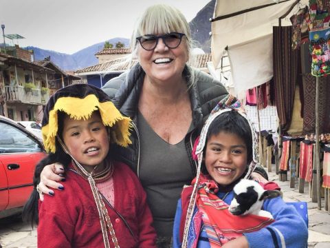 Website 3 0 Peru Sophie met kinderen